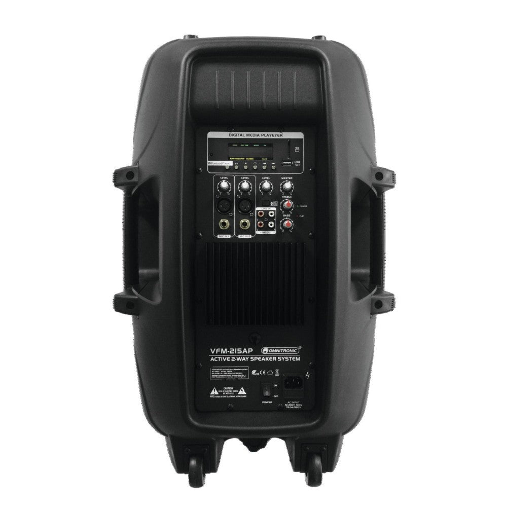 OMNITRONIC VFM-215AP Cassa a 2 Vie, Attiva