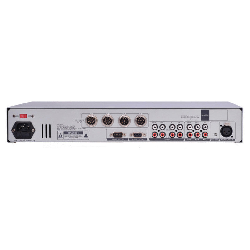 Rondson CS-120 Preamplifier control unit for CS wired conference system. Player / recorder function on USB