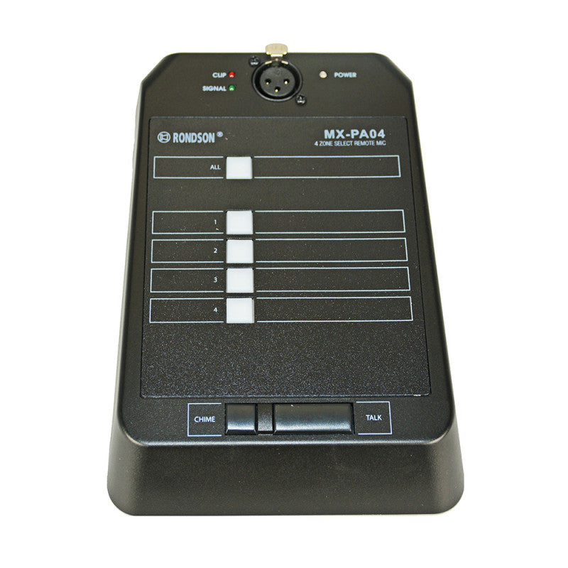 Rondson MX-PA04 Microphone paging desk for preamplifier MX-804
