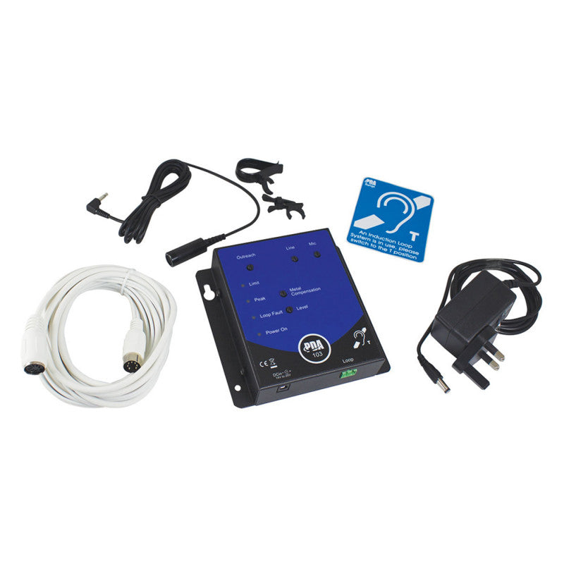 Rondson PDA103C Magnetic induction loop kit for the hearing impaired