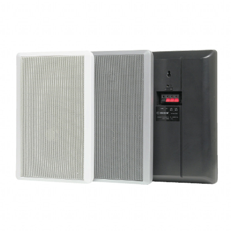 Rondson SLIM-5T S 6 W 2-way wall-mounted speakers, silver
