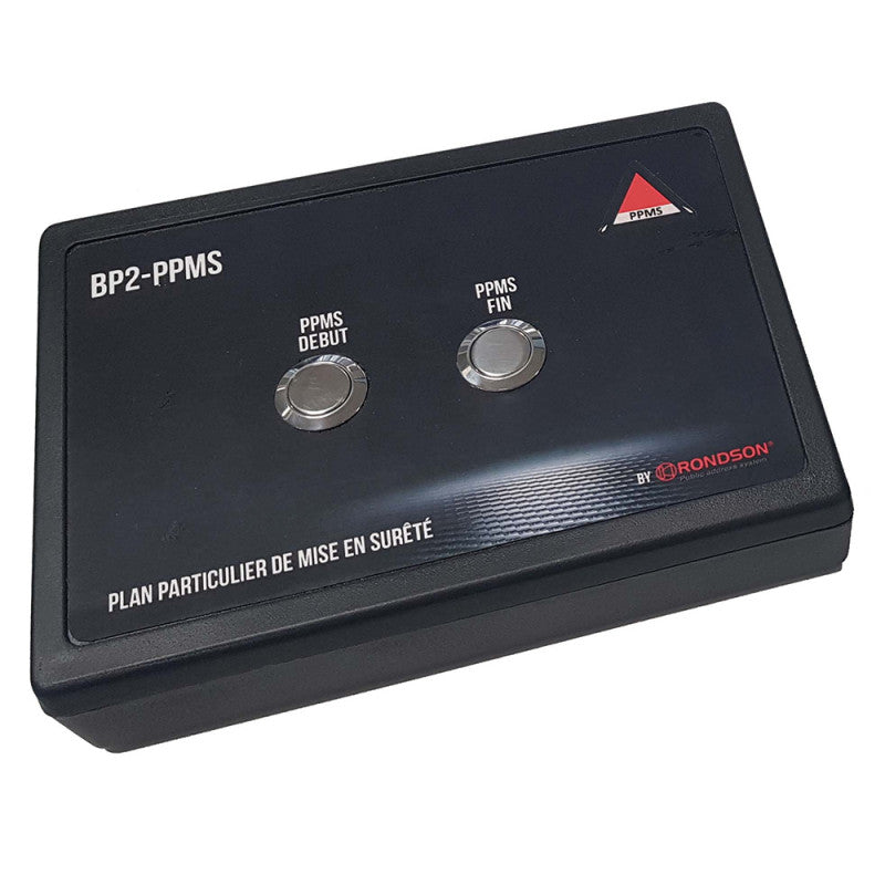 Rondson BP2-PPMS Control boxes for remote alert management, 2 buttons