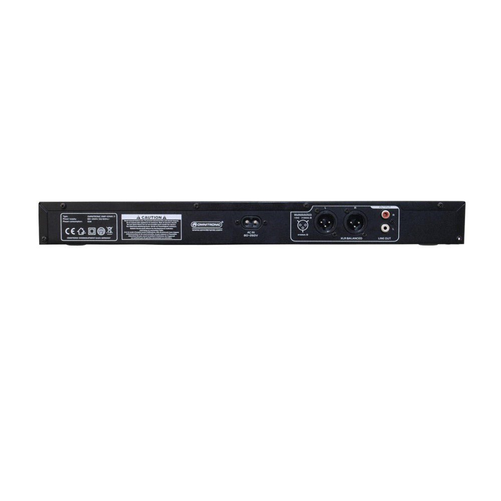 OMNITRONIC DMP-102 Lector de tarjetas USB/SD