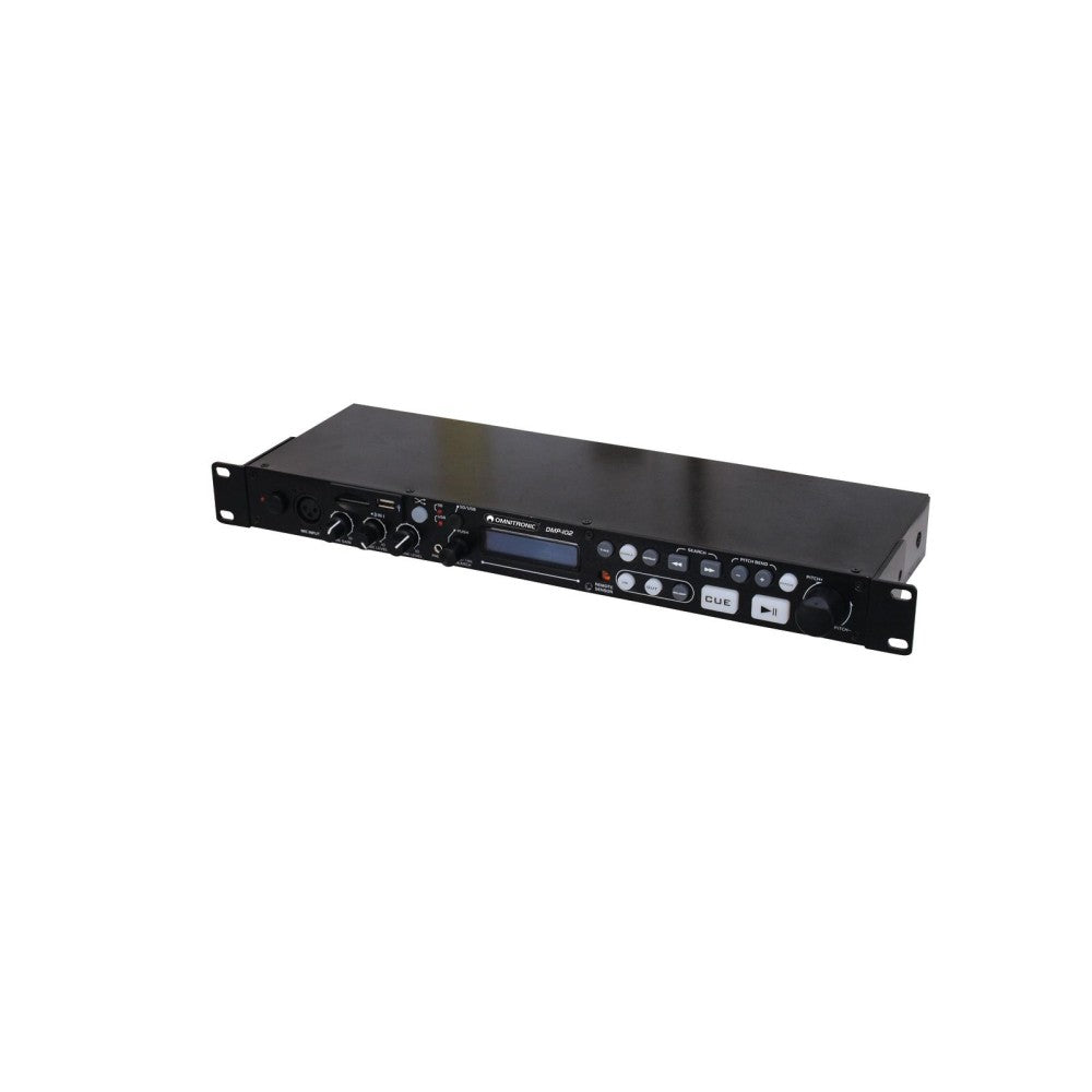 OMNITRONIC DMP-102 Lector de tarjetas USB/SD