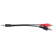 Rondson CL 19 Cable M. mini-jack - 2 M. RCA, 1.5 m