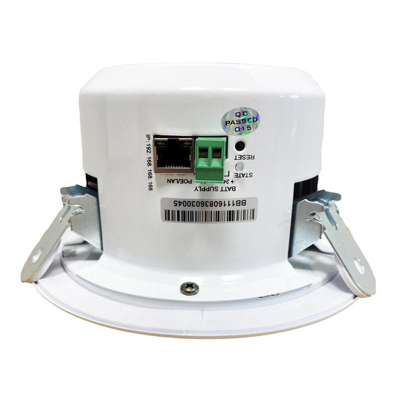 Rondson CSL-08-IP Poe 8 W active IP ceiling speaker,  PoE power supply, AM IP SOTWARE for remote managment