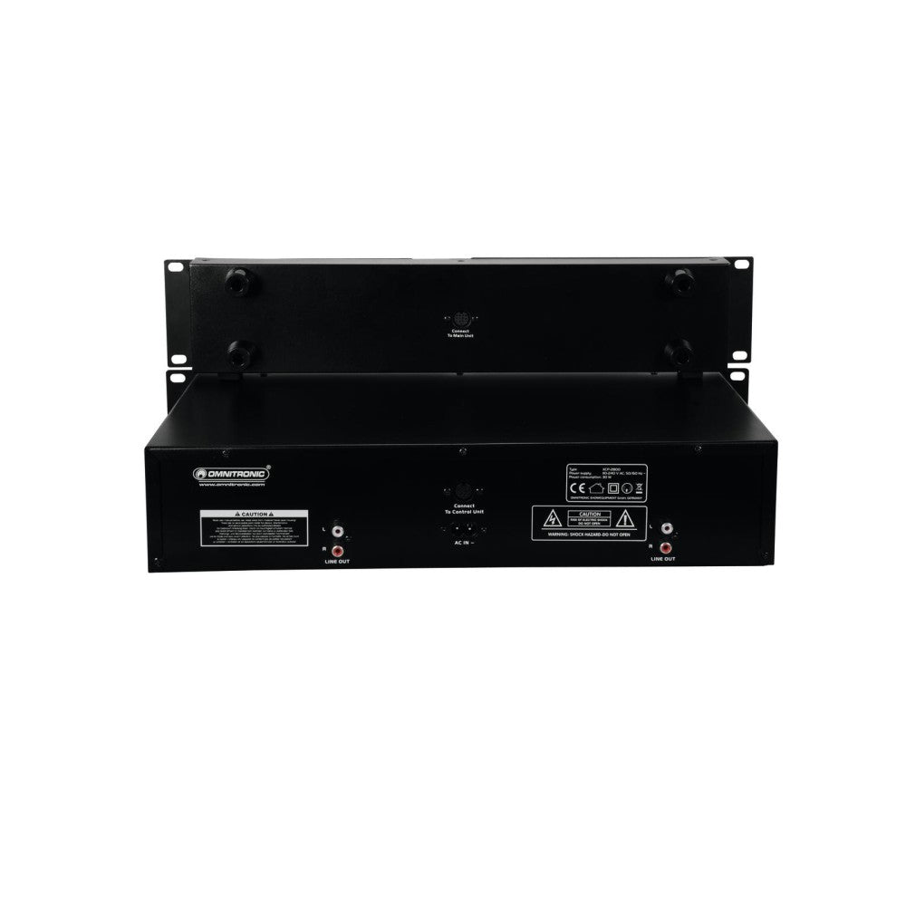 OMNITRONIC XCP-2800 Doppio Lettore CD