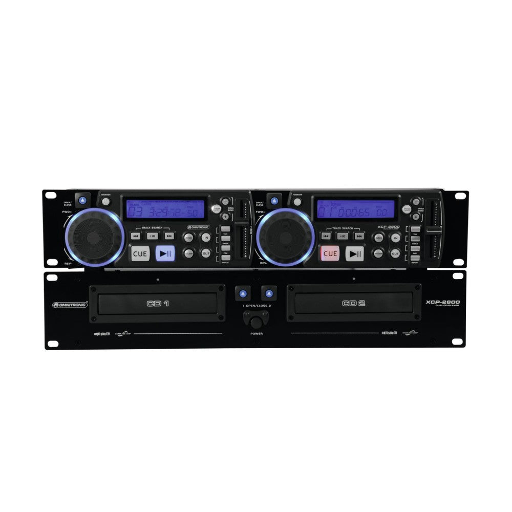 OMNITRONIC XCP-2800 Doppio Lettore CD