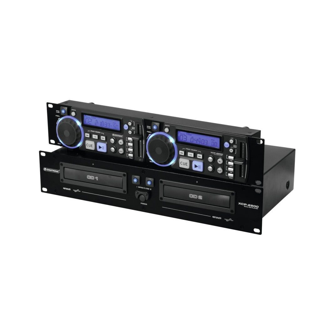 OMNITRONIC XCP-2800 Doppio Lettore CD