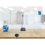 Rondson DUOPROTECT Plexiglass protection kit with counter microphone and loop for the hearing-impaired