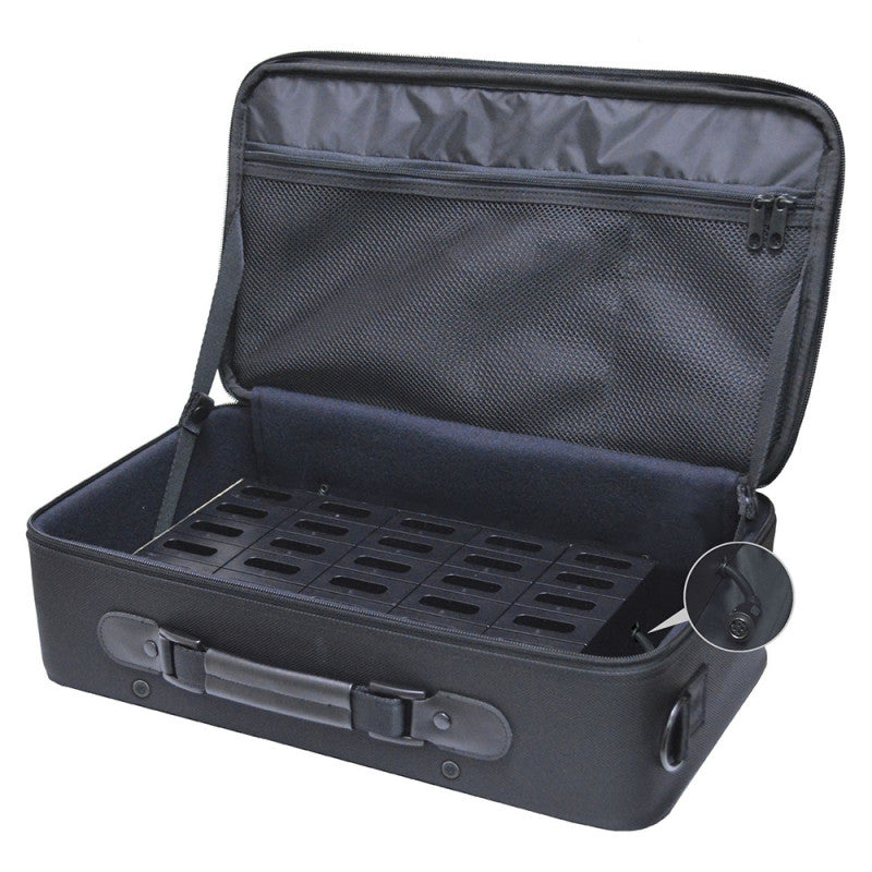 Rondson WT-200BAG Carrying case with rechargeable compartments for WT-200 system