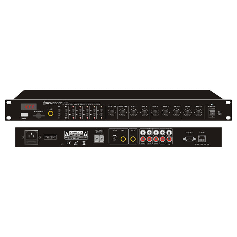 Rondson PM-5-IP 60 W preamplifier with an IP network