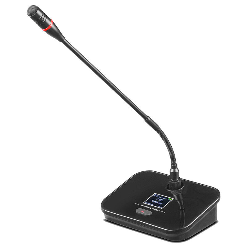Rondson WDR69D Delegate conference unit (microphone + base), 5 hours autonomy in continuous use, up to 30 m range