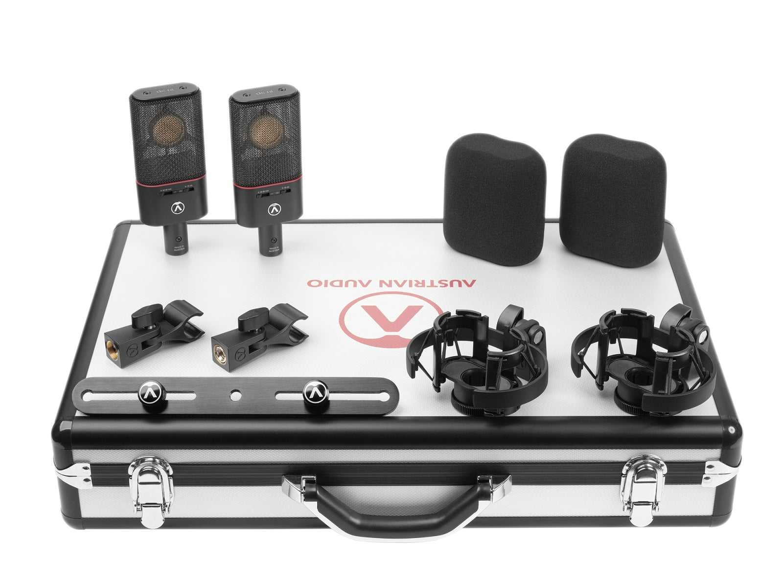AUSTRIAN AUDIO OC18 DUAL SET PLUS - Kit doppio microfono da studio
