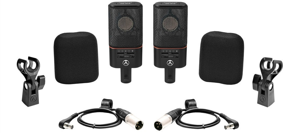 AUSTRIAN AUDIO OC818 BLACK DUAL SET GO - Sistema doppio microfono da studio