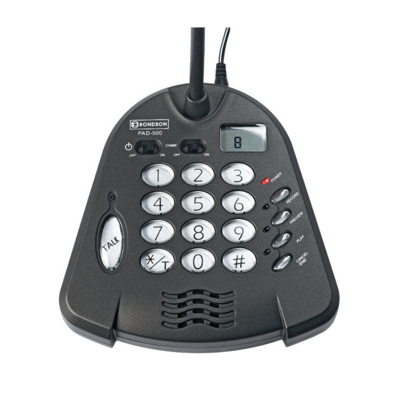 Rondson PAD 500 Digital memory call microphone console