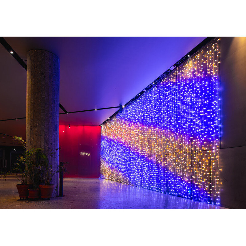Twinkly Pro Treccia Luminosa da 250 Capsule RGB LED - black