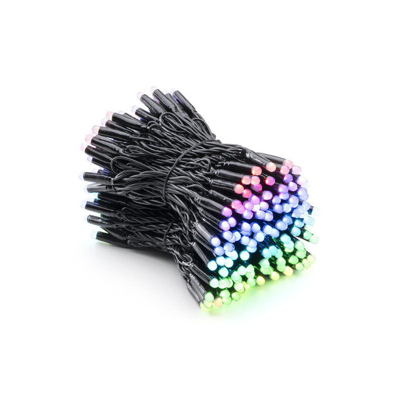 Twinkly Pro Treccia Luminosa da 250 Capsule RGB LED - black