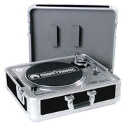 ROADINGER Turntable Case Tour ALU BK Flightcase in alluminio per giradischi