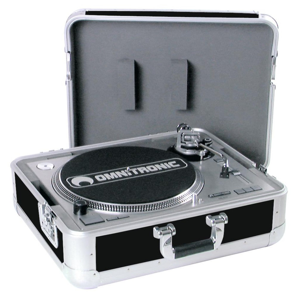 ROADINGER Turntable Case Tour ALU BK Flightcase in alluminio per giradischi