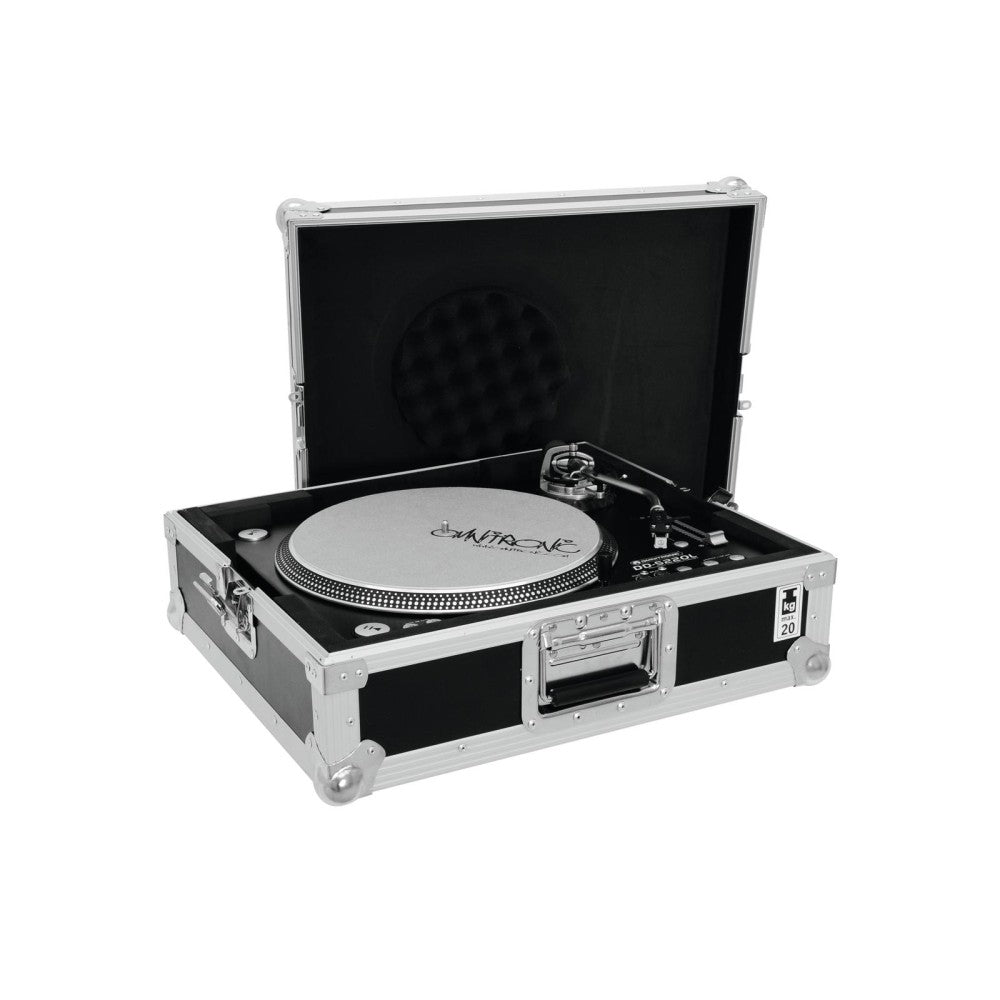 ROADINGER FLIGHTCASE PROFESSIONALE PER GIRADISCHI NERO