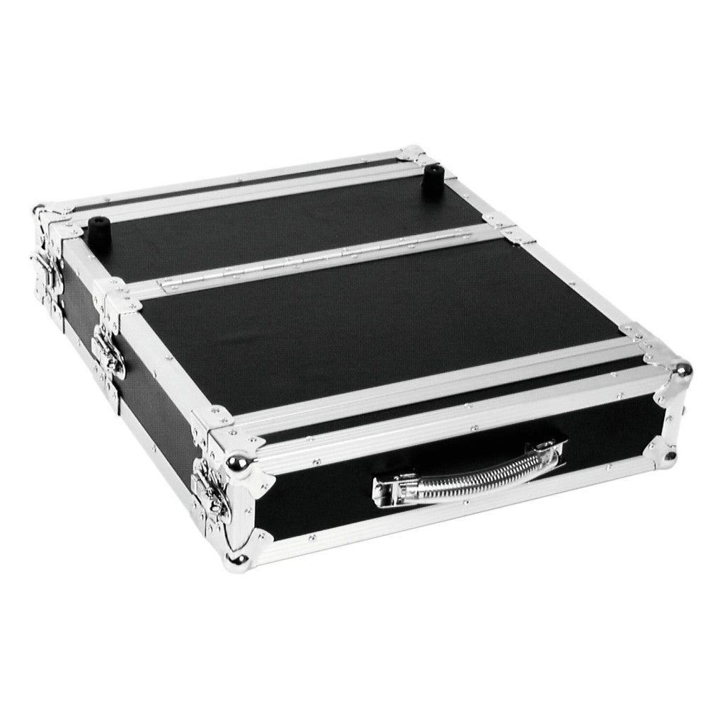 ROADINGER Flight case Tour Pro para doble lector de CD, 2 unidades, negro