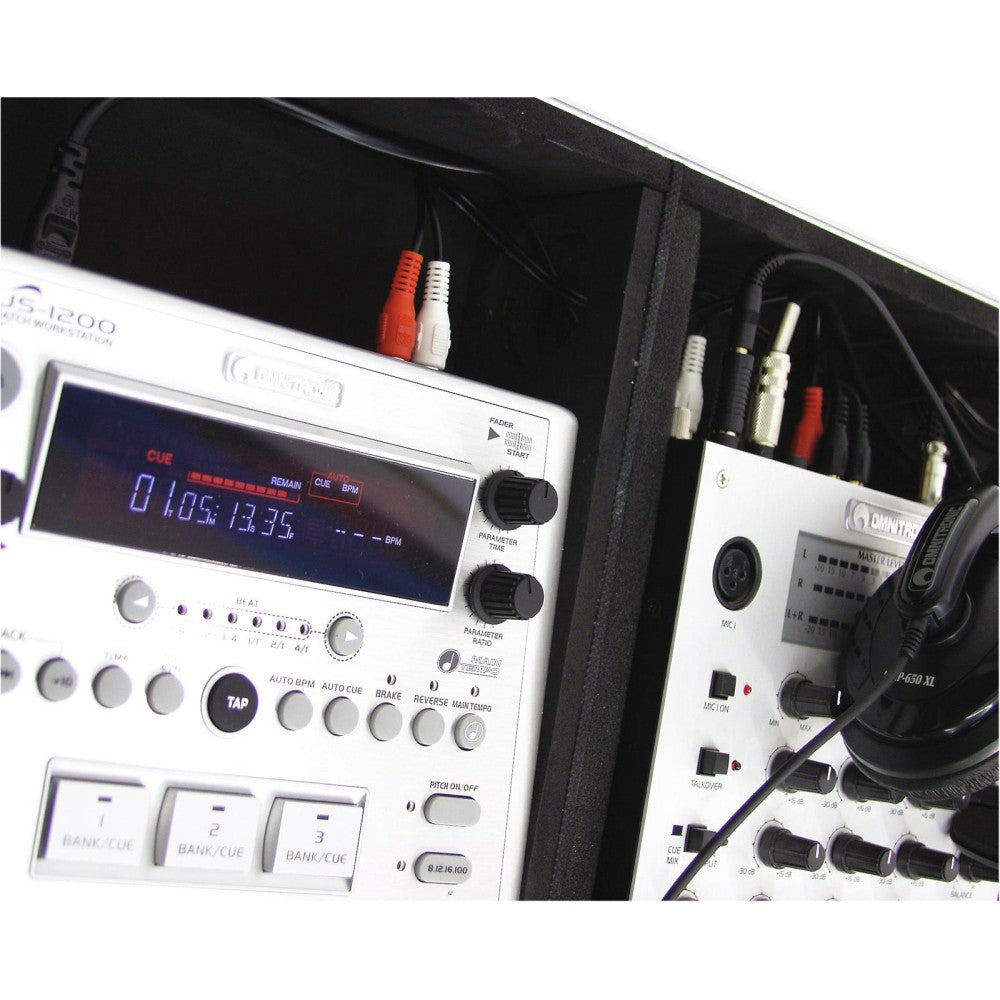 ROADINGER DIGI-1 FLIGHTCASE PER 2xCDJ E 1xMIXER 10" ALLUMINIO