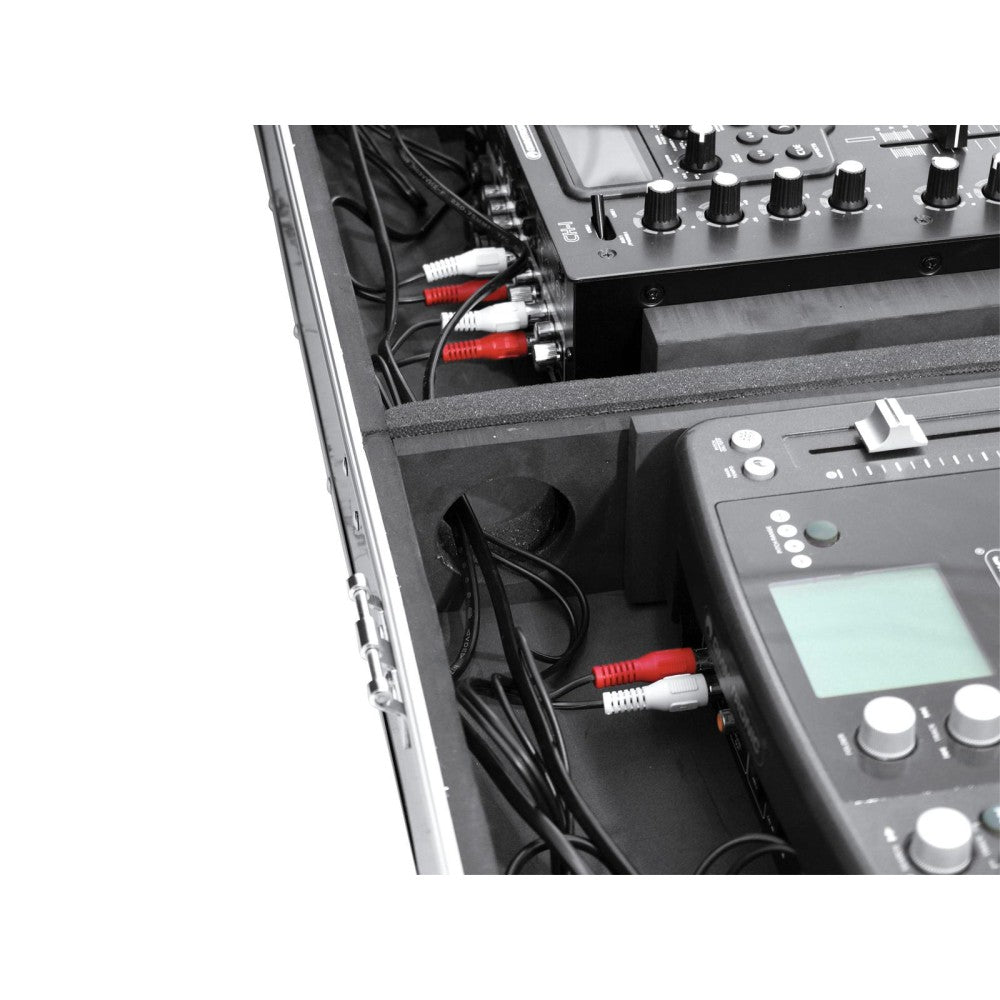 ROADINGER DIGI-1 FLIGHTCASE PER 2xCDJ E 1xMIXER 12" NERO