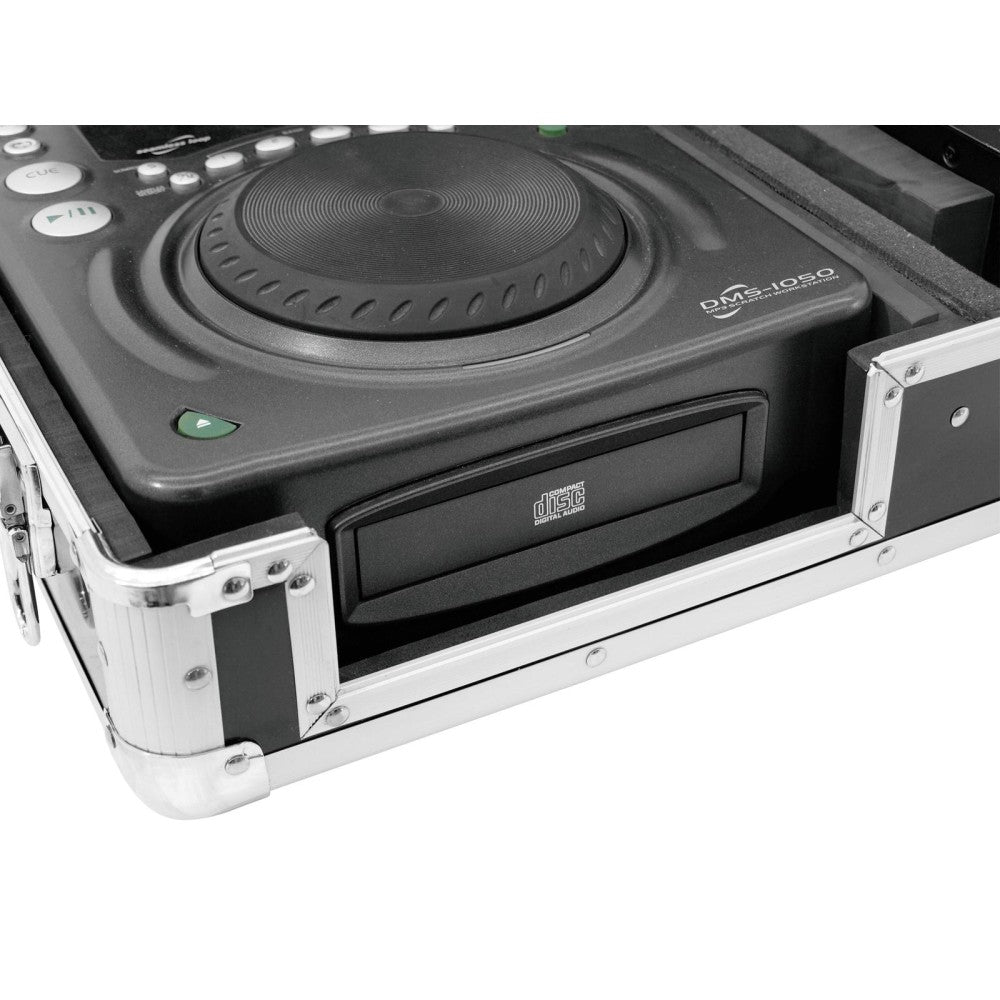 ROADINGER DIGI-1 FLIGHTCASE PER 2xCDJ E 1xMIXER 12" NERO