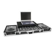 ROADINGER DS-1 FLIGHTCASE PER 2xCDJ MIXER 19" E LAPTOP NERO