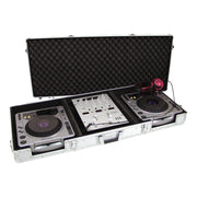 ROADINGER DIGI-2 FLIGHTCASE PER 2xCDJ 1xMIXER 12" nero