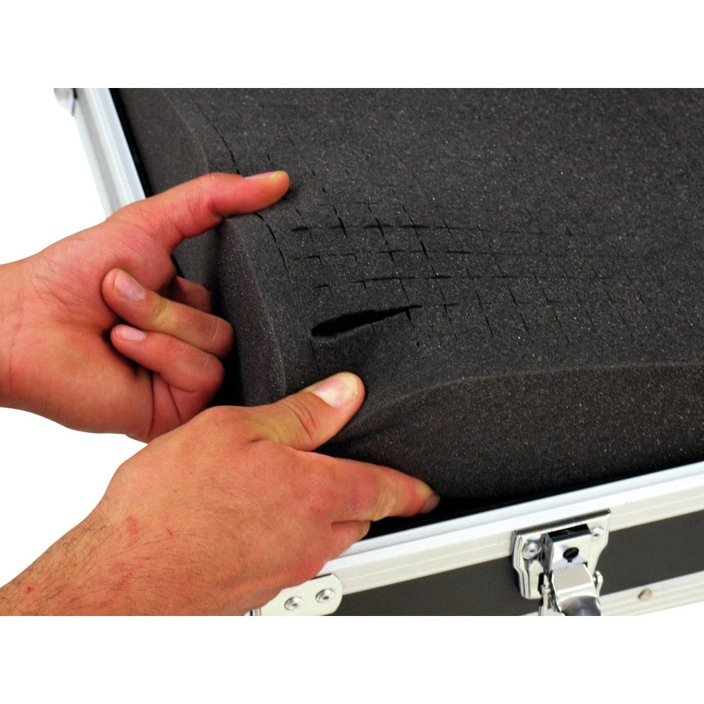 ROADINGER FOAM GR-2 Flightcase Universal, Negro