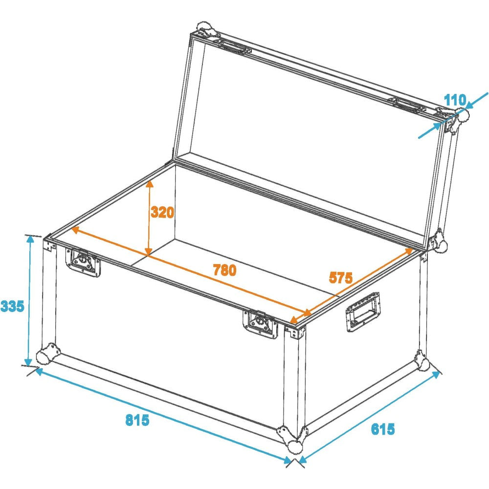 ROADINGER Transportcase Universale 80x60cm