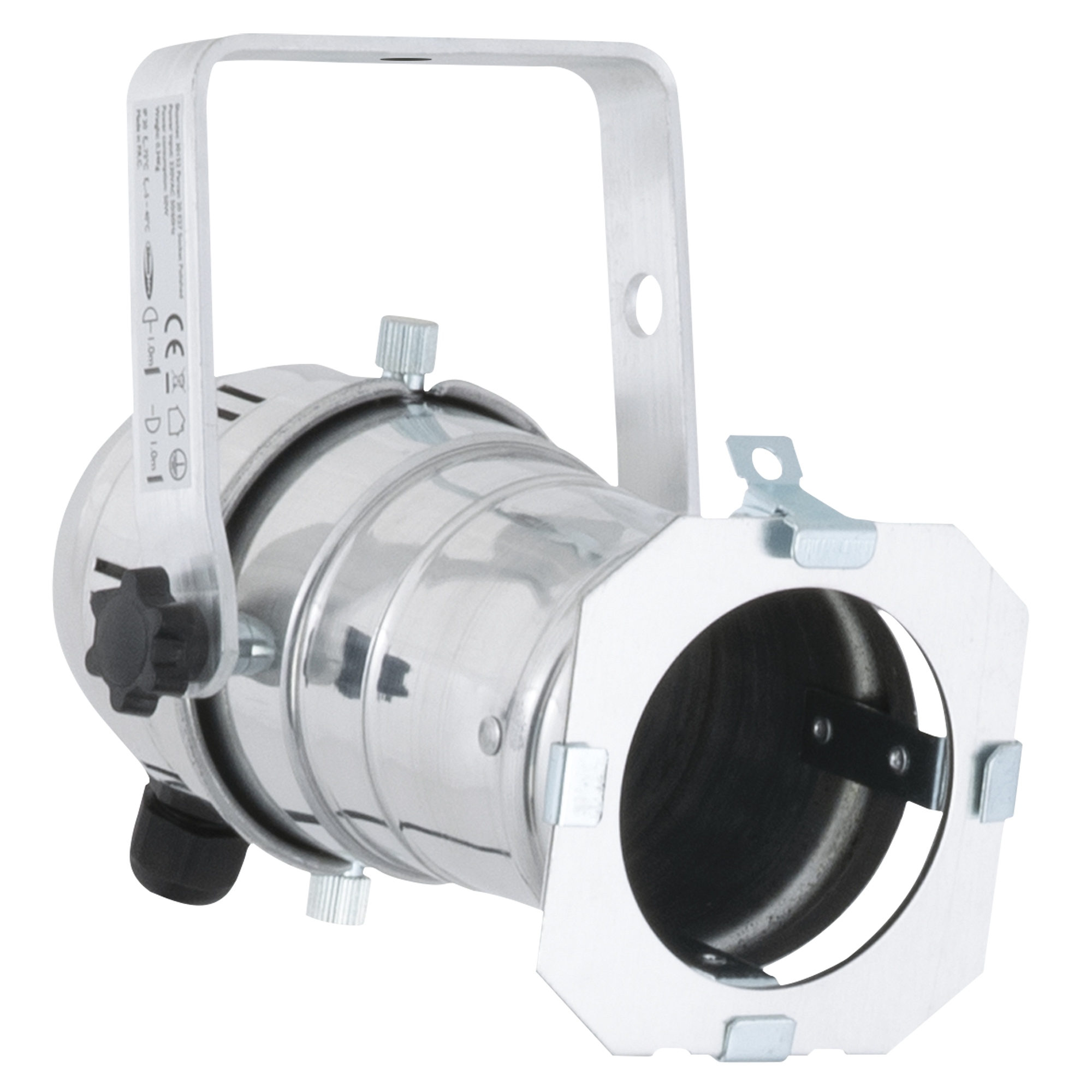 SHOWTEC Parcan 20 Silver con attacco E27 - argento