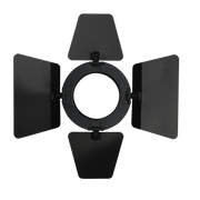 SHOWTEC Barndoor for Parcan 20 Black 4 foglie - nero