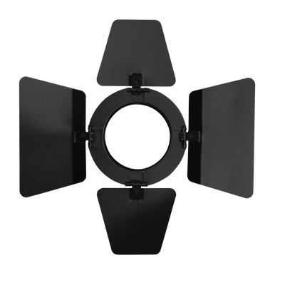 SHOWTEC Barndoor for Parcan 20 Black 4 foglie - nero