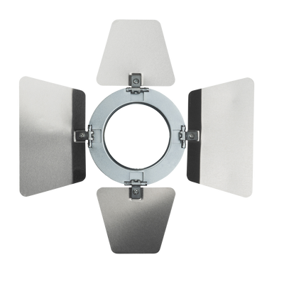 SHOWTEC Barndoor for Parcan 20 Silver 4 foglie - argento