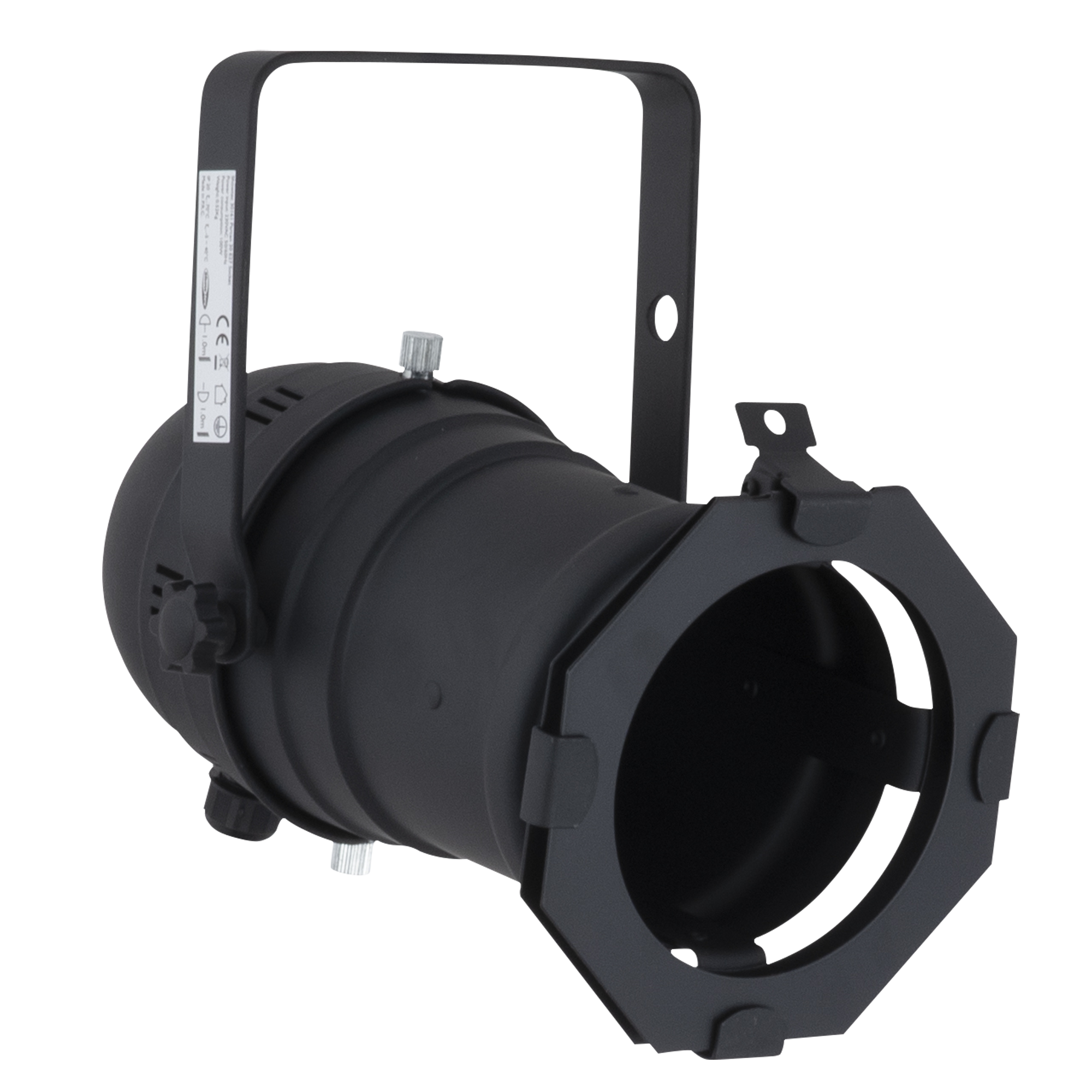 SHOWTEC Parcan 30 Black con attacco E27 - nero