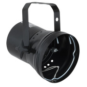 SHOWTEC Parcan 36 Pinspot Black con trasformatore integrato - nero