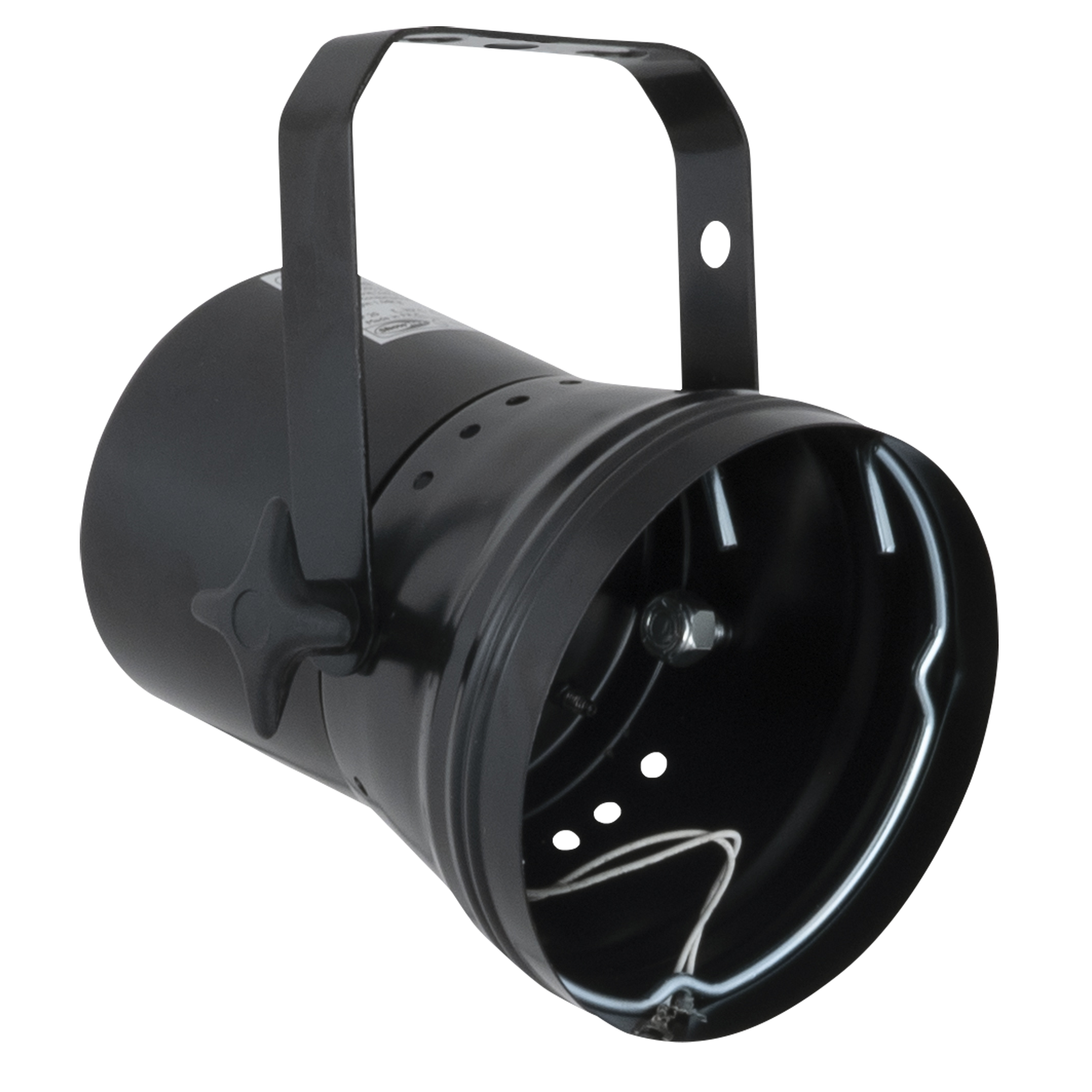 SHOWTEC Parcan 36 Pinspot Black con trasformatore integrato - nero