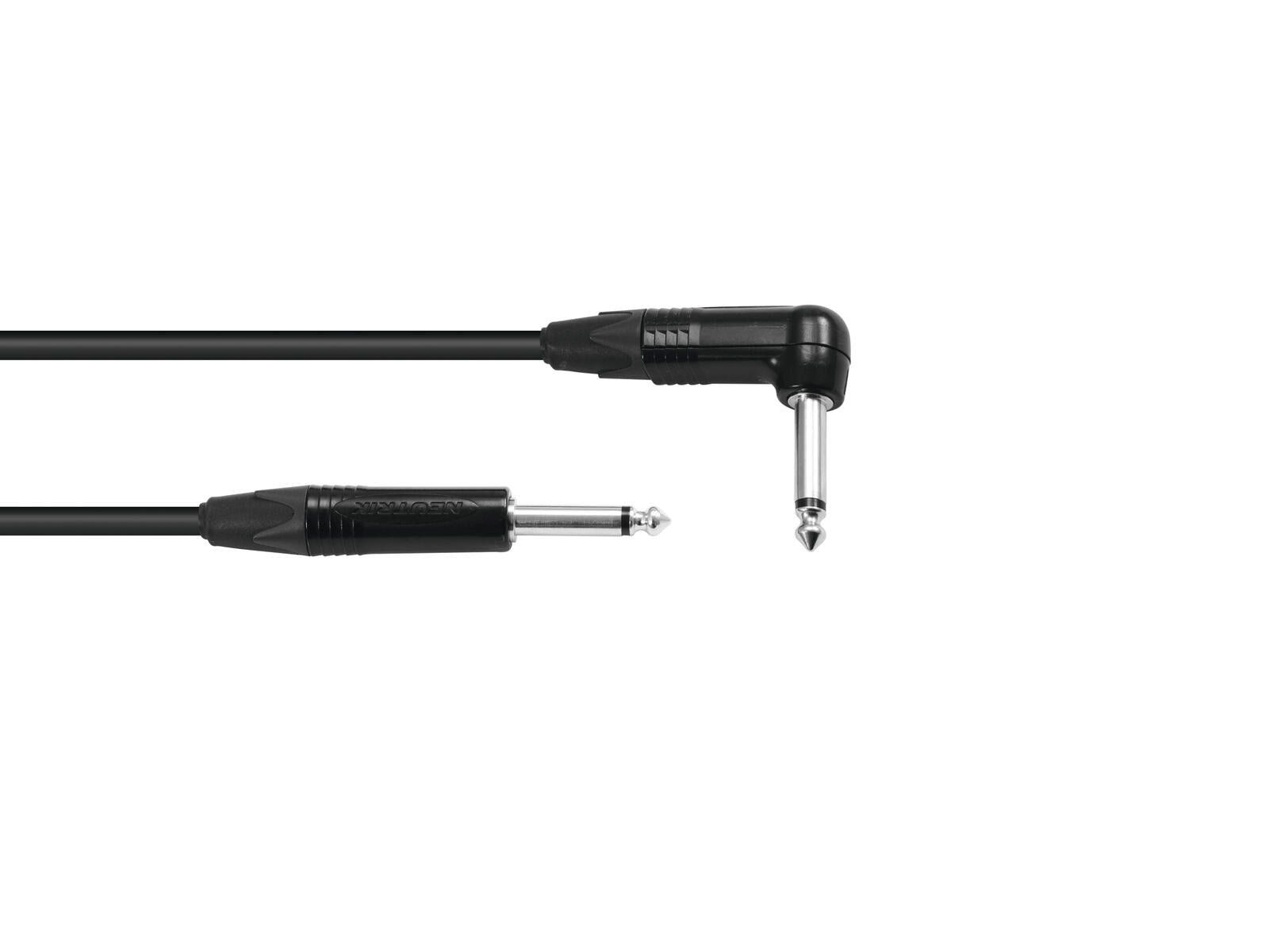 SOMMER CABLE Cavo Jack 6,3 mono 1x 90° 6m nero Neutrik