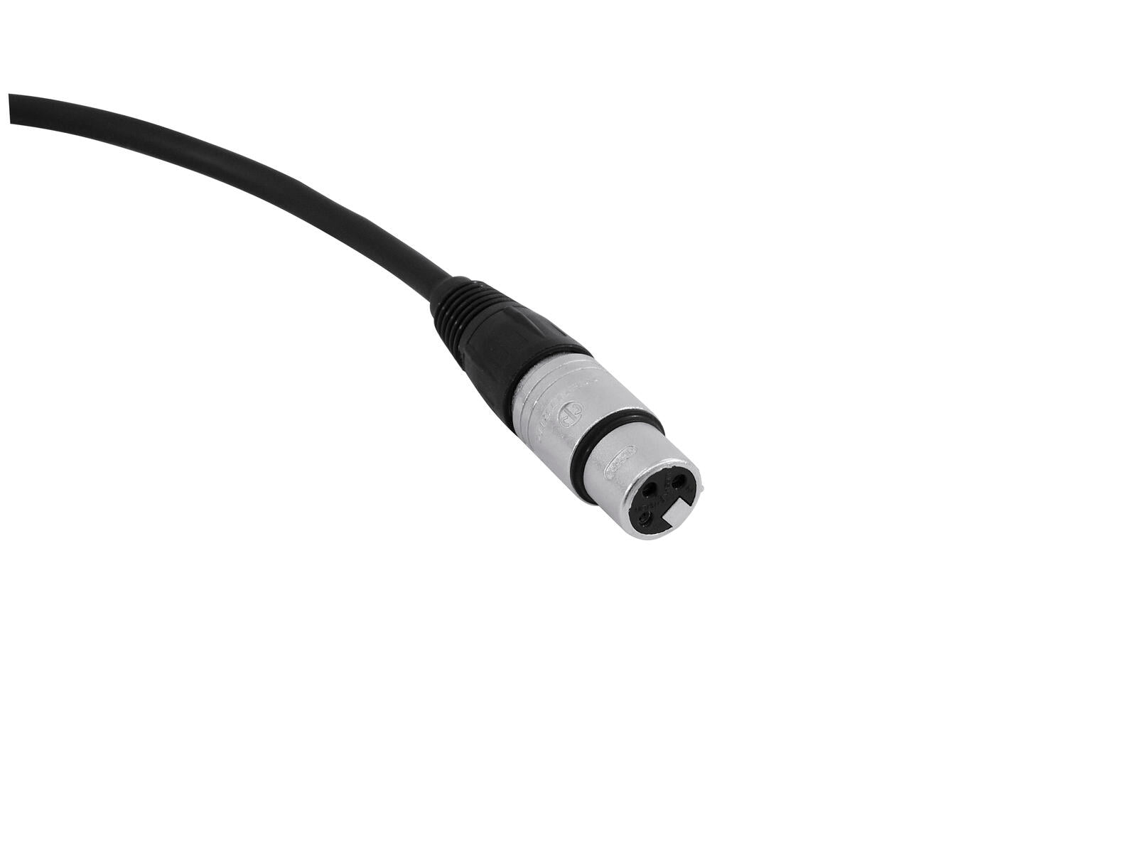 SOMMER CABLE XLR cavo 3 poli 0,5m nero Neutrik