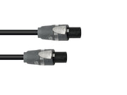 SOMMER CABLE Cavo per altoparlanti Speakon 2x2,5 10m nero