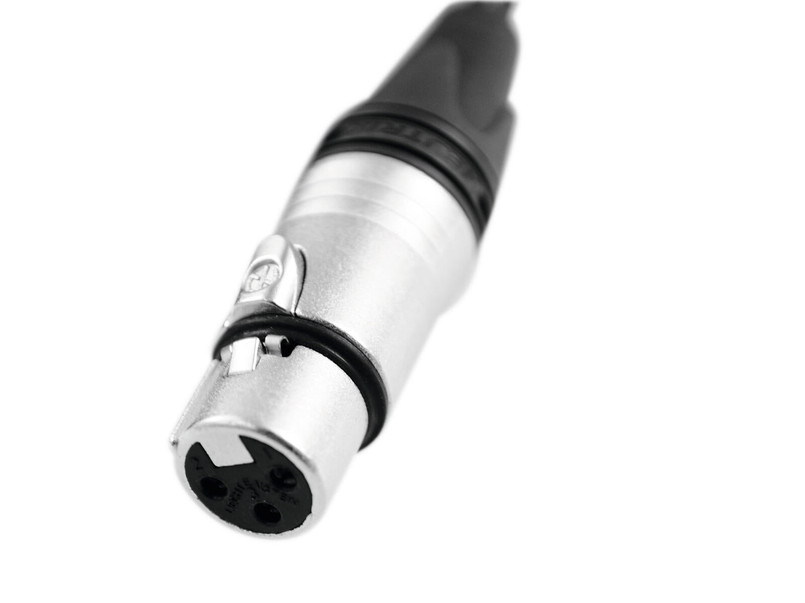 PSSO DMX Cable XLR 3-pin 10m bk Neutrik