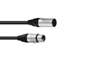 PSSO DMX Cable XLR 5-pin 1.5m bk Neutrik