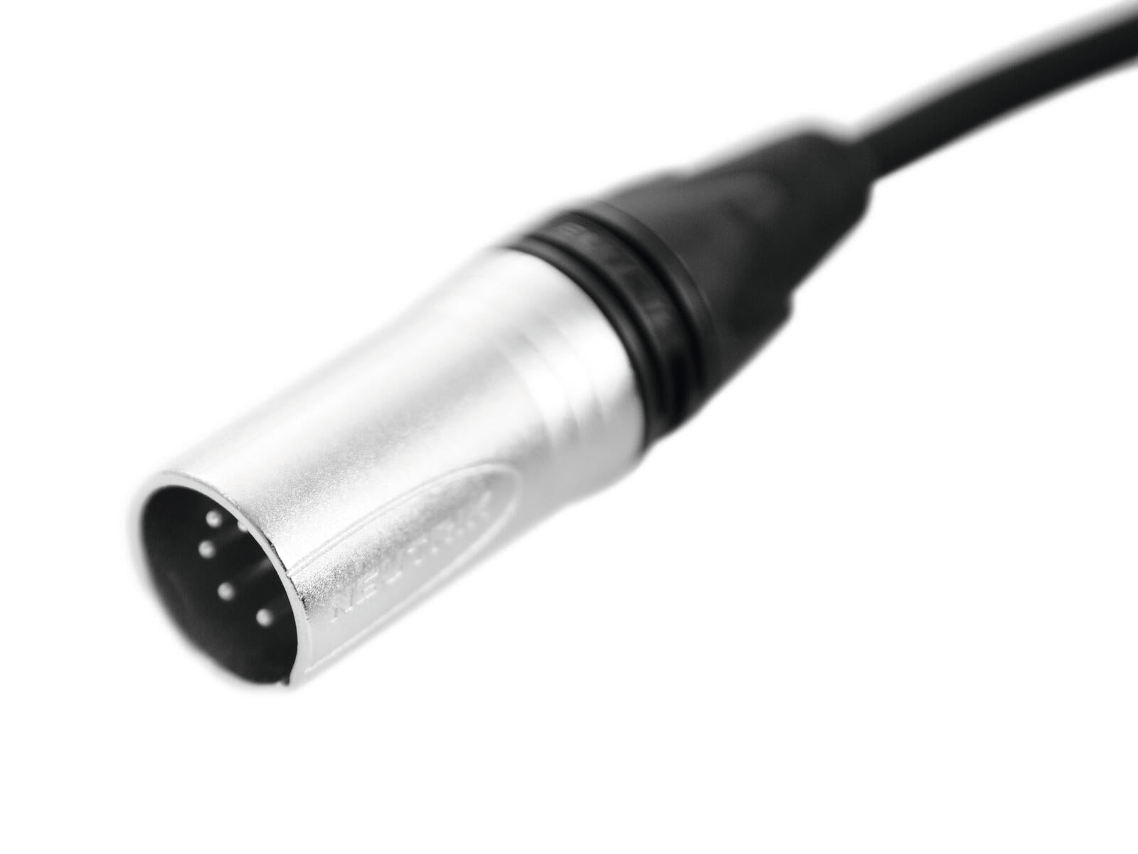 PSSO Cavo DMX XLR 5 poli 10m nero Neutrik