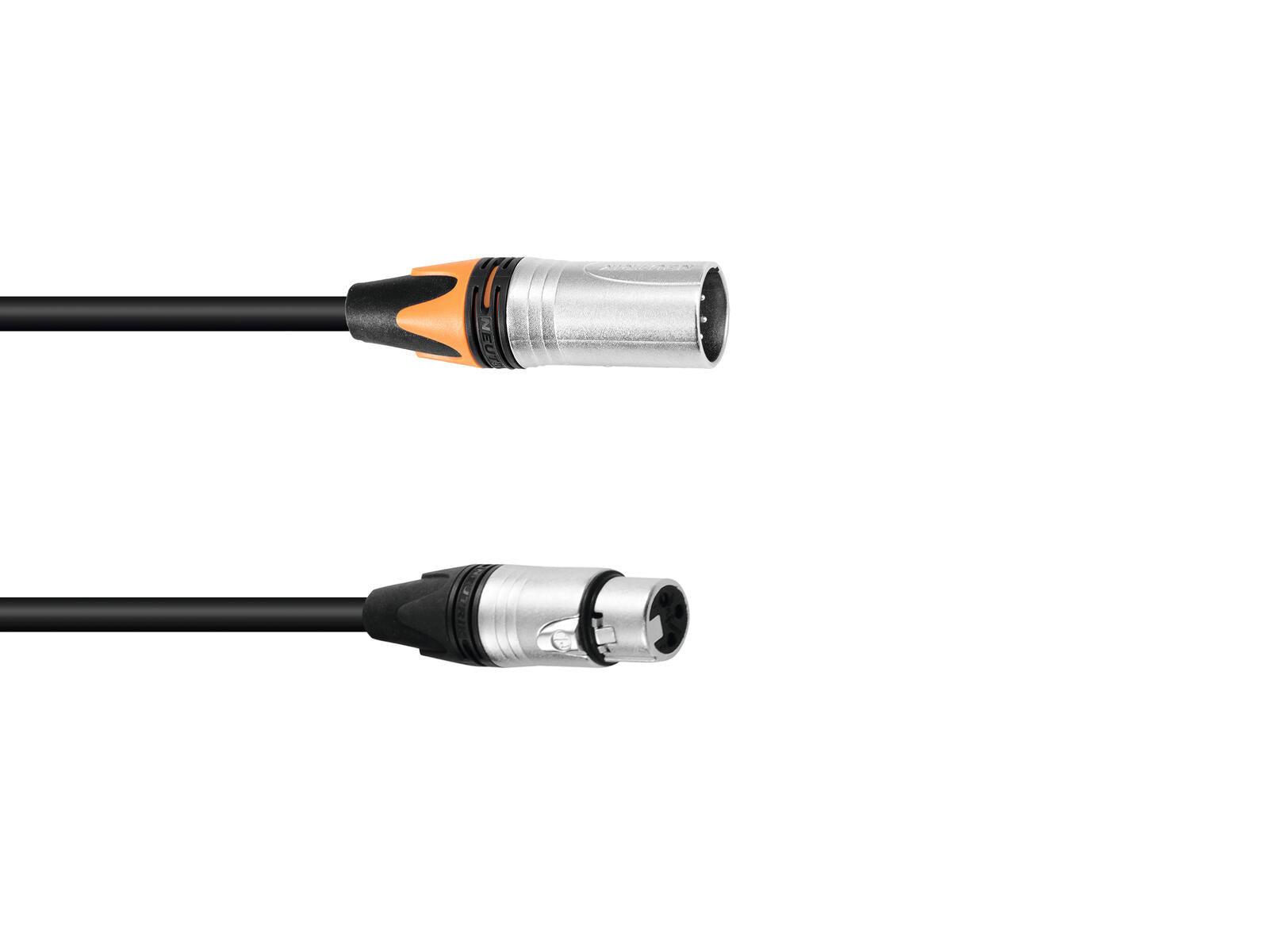 PSSO Cavo Adattatore DMX XLR 5 poli/3 poli 0,3m nero