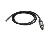 PSSO Cavo DMX XLR 3 pin femmina/cavi aperti