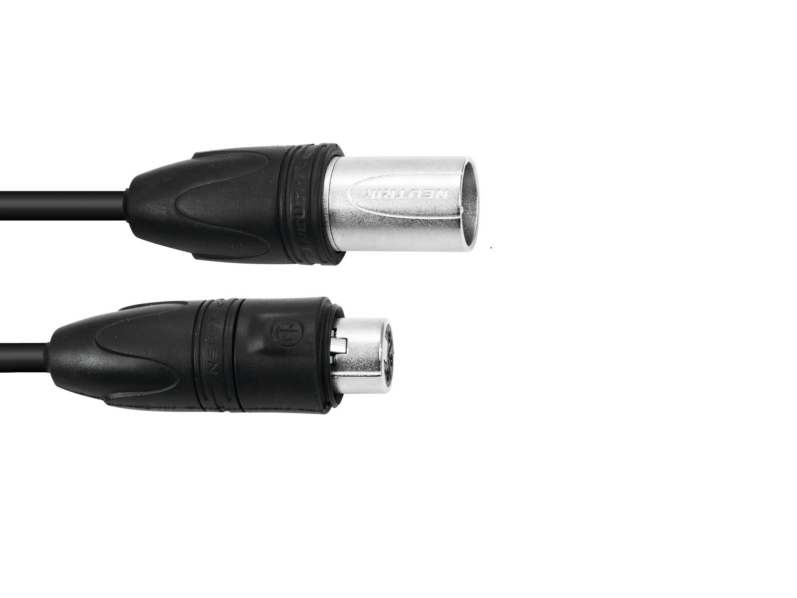 PSSO Cavo DMX IP65 3poli 7,5m nero