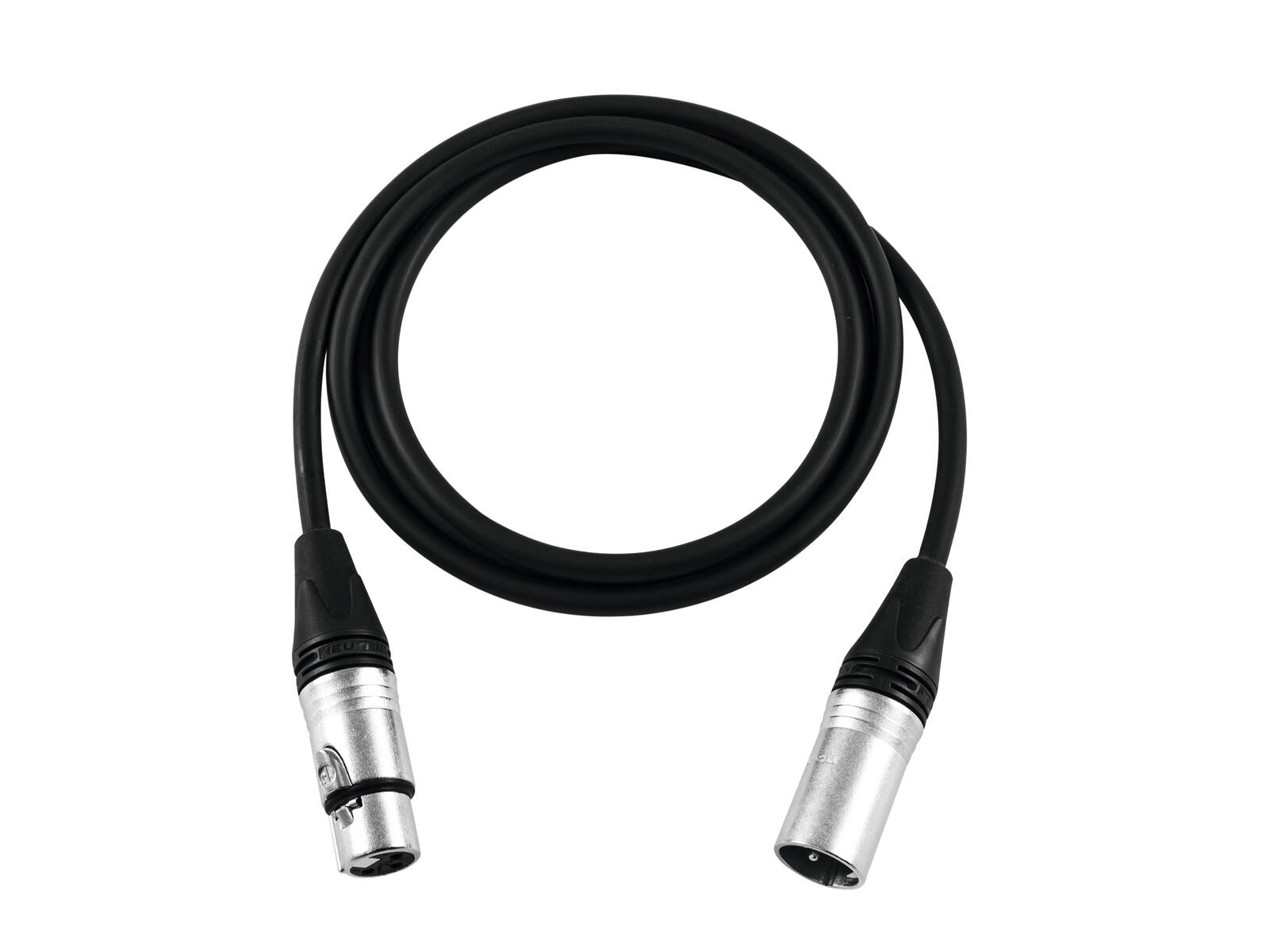 PSSO Cavo XLR 3 poli 1m nero Neutrik